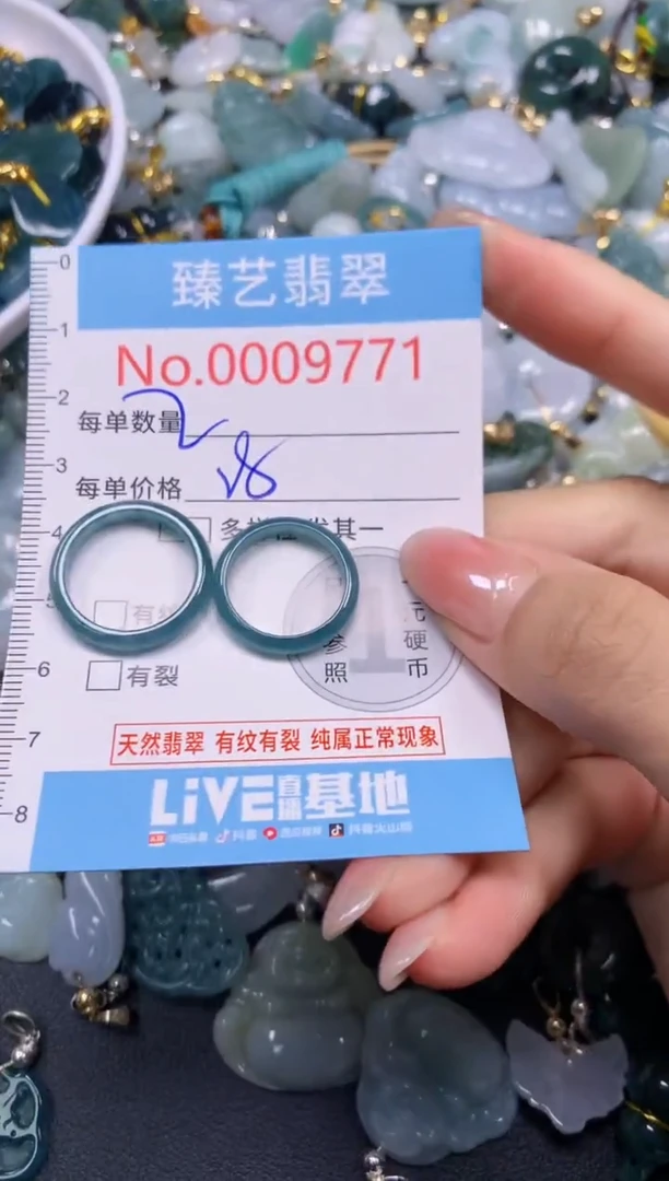 颈饰未镶嵌翡翠9771