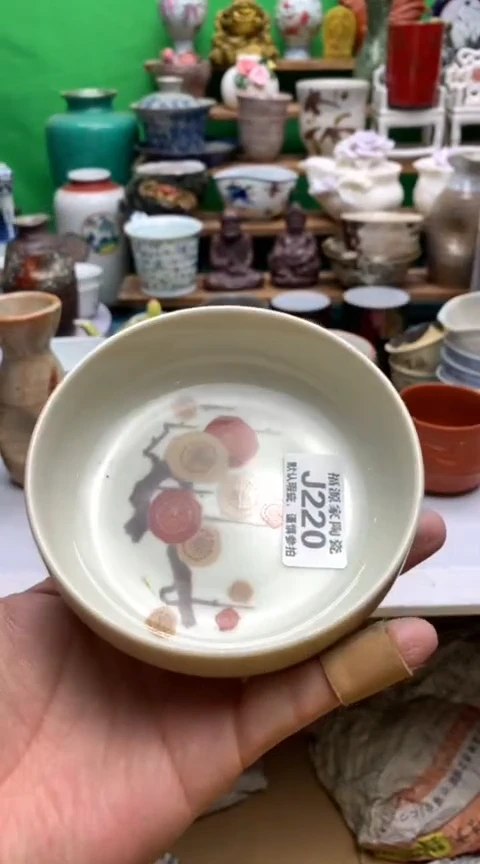 【闪购商品】盖碗海外回流瓷器
