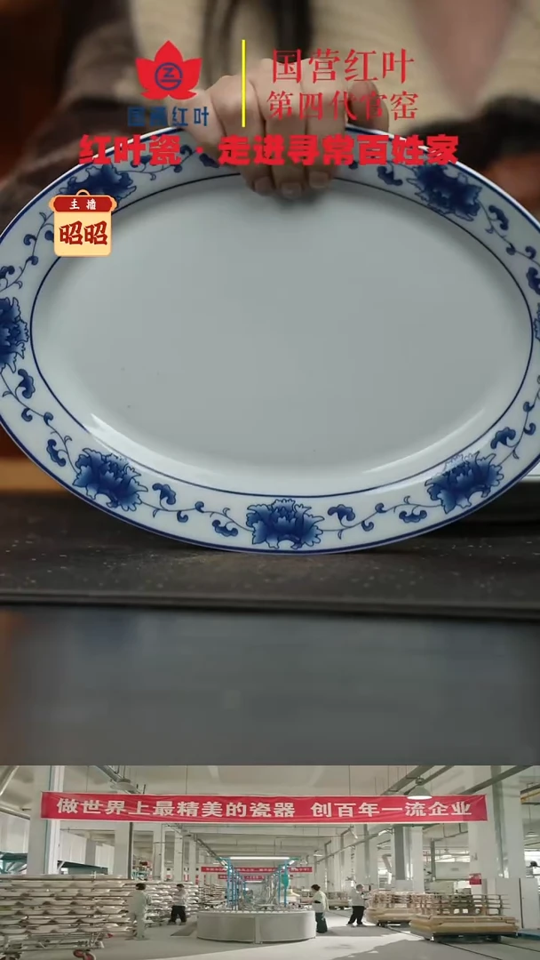 陶瓷1个微瑕满汉全席10英寸鱼盘