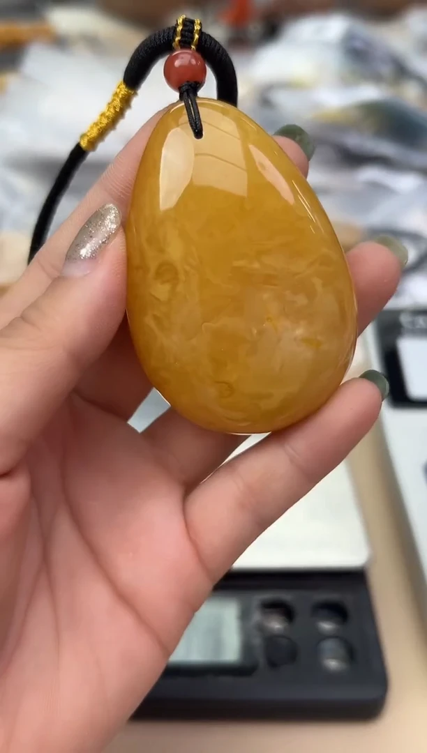 未镶嵌蜜蜡裸石蜜蜡吊坠