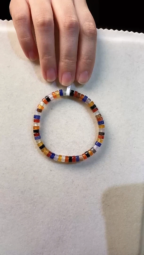 未镶嵌手串水晶药片多宝