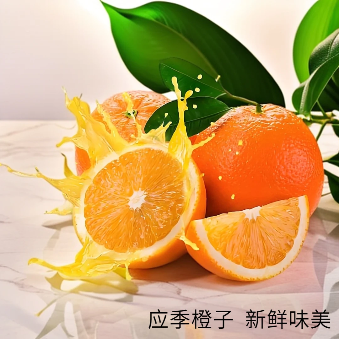 橙子正宗夏橙脐橙新鲜应季鲜橙水果鲜果整箱赣南宜昌产地直发包邮