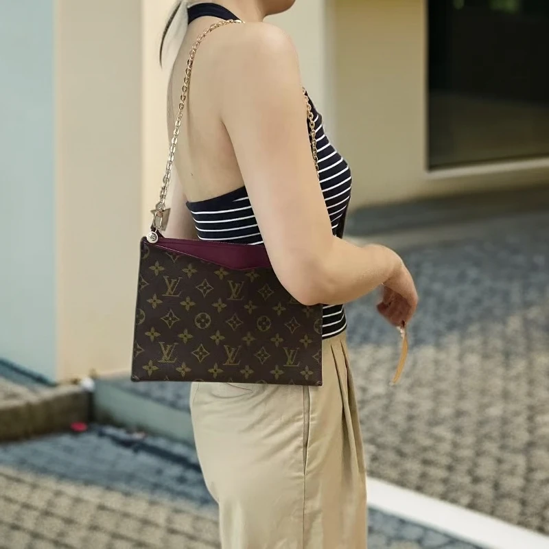 95新 LouisVuitton/路易威登 LV老花传奇手拿包