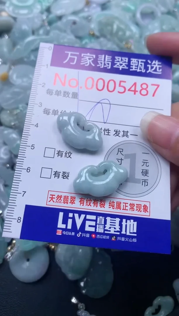 颈饰未镶嵌翡翠5487