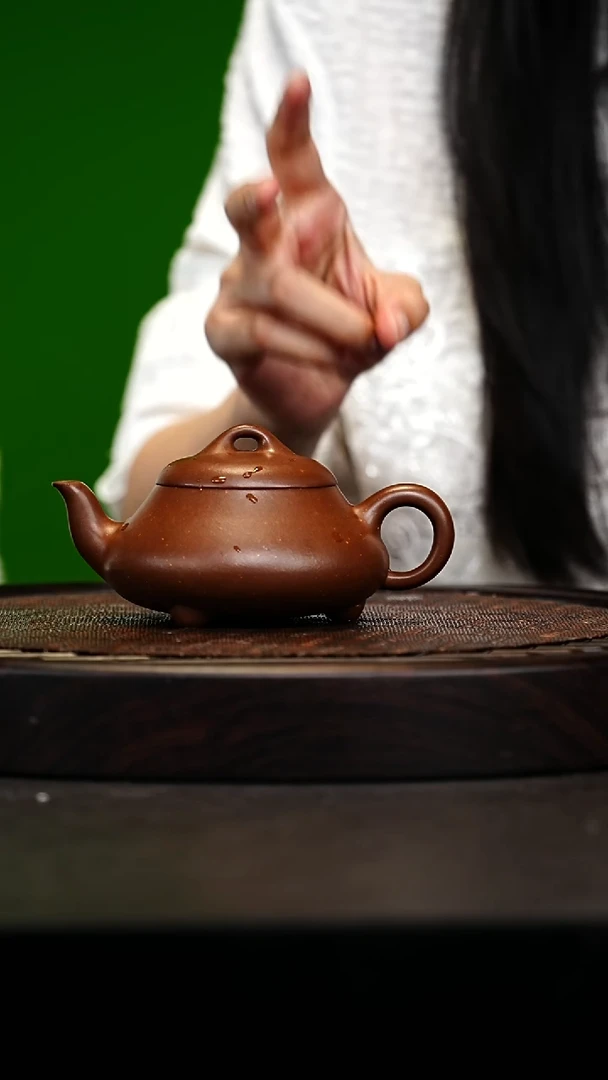 宜兴原矿高端紫砂 景舟底槽清230cc