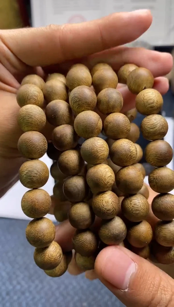 【闪购商品】沉香手串白棋单圈1.2规格多样性发货