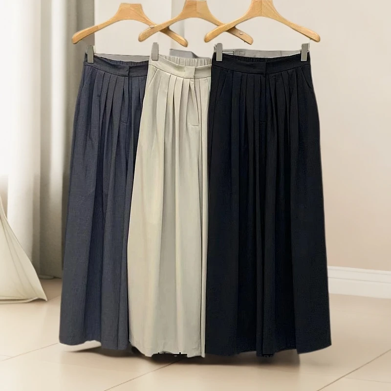 Pada.嘻&keke【风琴裤】韩系高级垂感百搭甩甩裤141HiFortune女孩