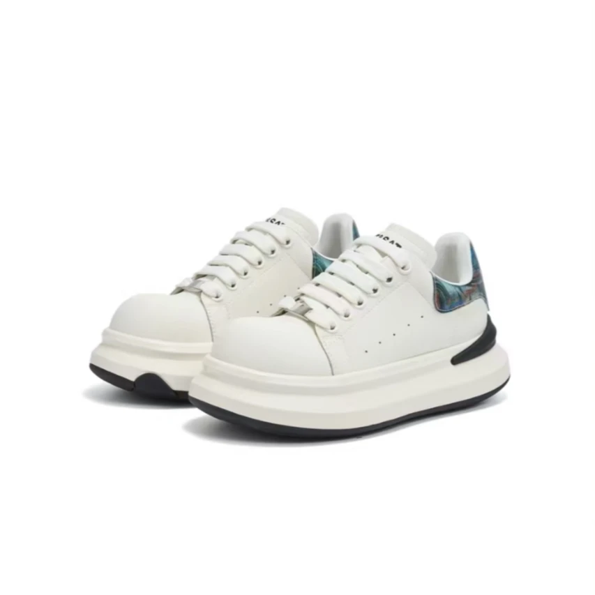 2025新款百搭ins小白鞋运动风潮流厚底时尚休闲鞋