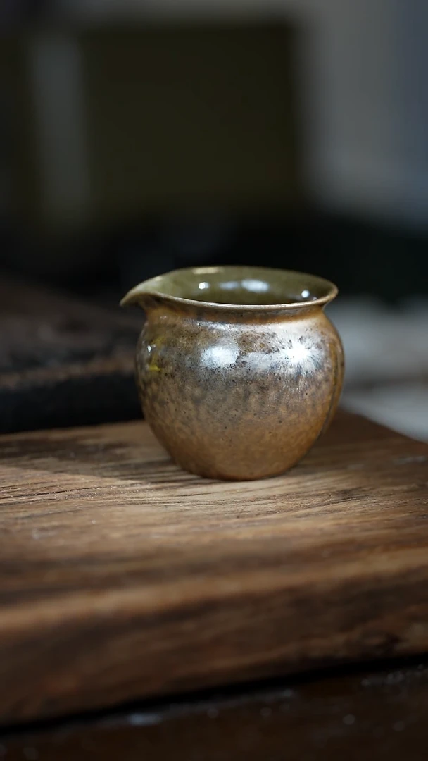 浪鬼柴烧郭*强禅寂系列 公道杯 11级劵