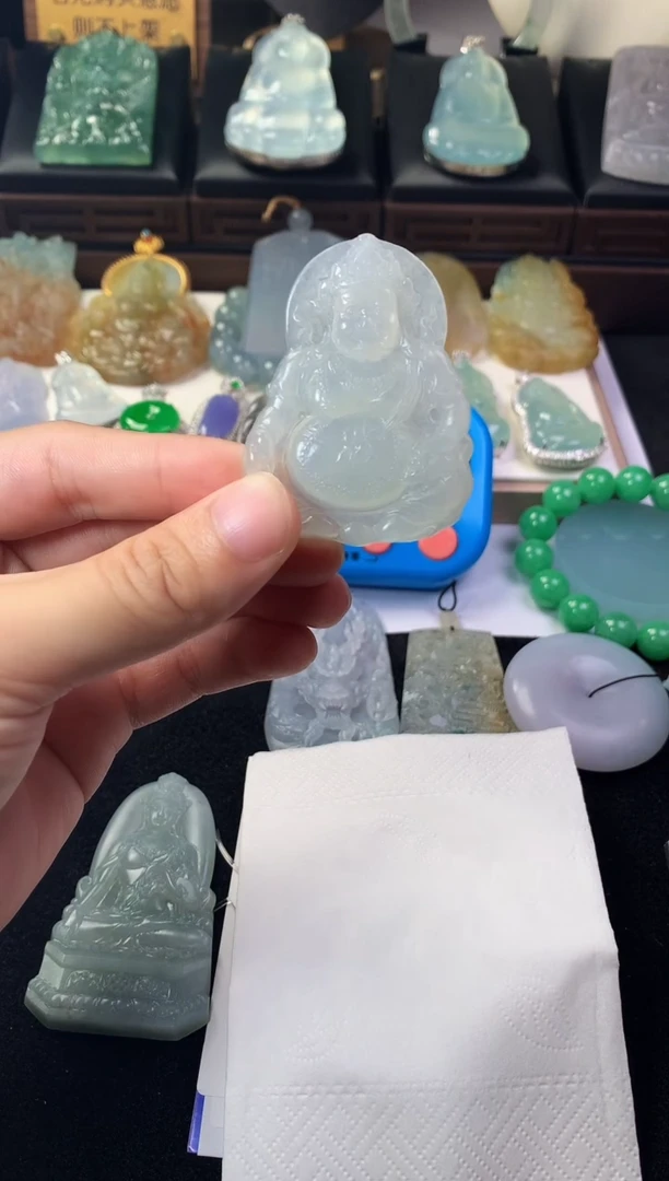 未镶嵌定制翡翠B***e毛货不退不换