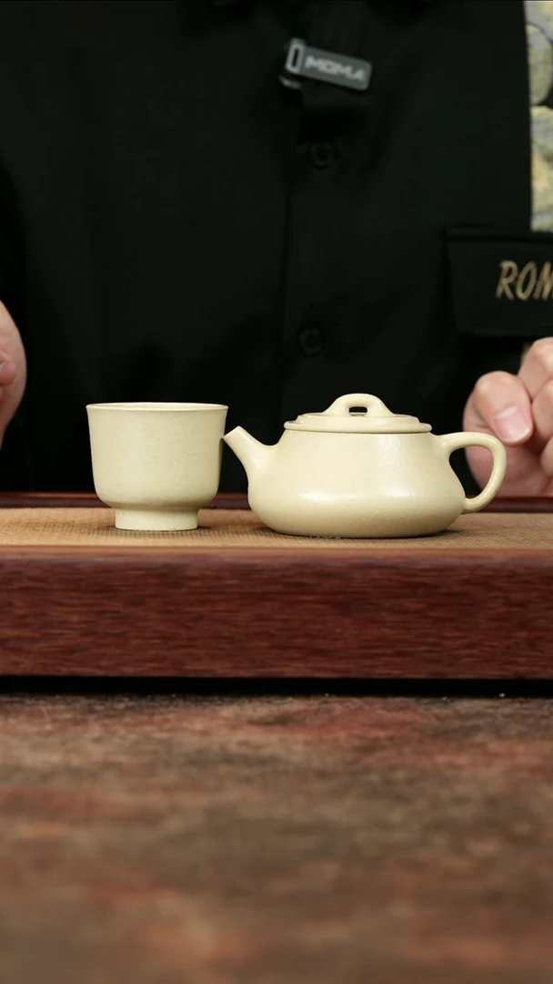 【闪购商品】紫砂茶壶梨皮本绿宜瓢