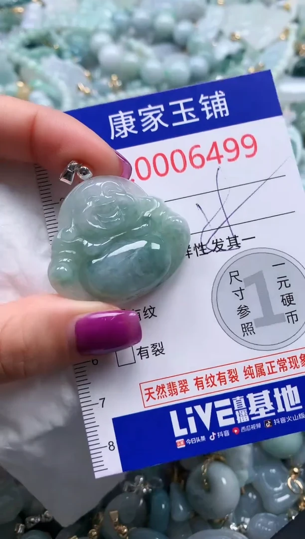 颈饰未镶嵌翡翠6499