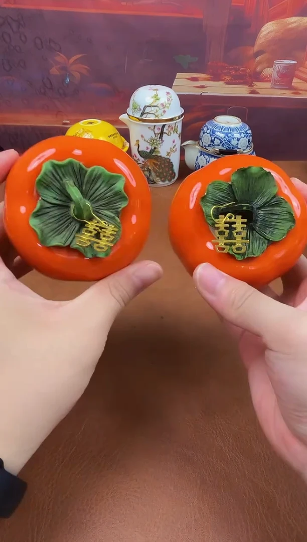 陶瓷茶具摆件旅行套组