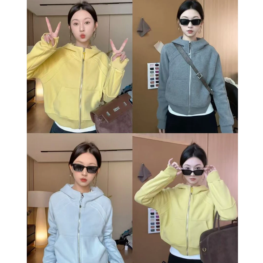 冬季加绒连帽拉链外套-4457--6