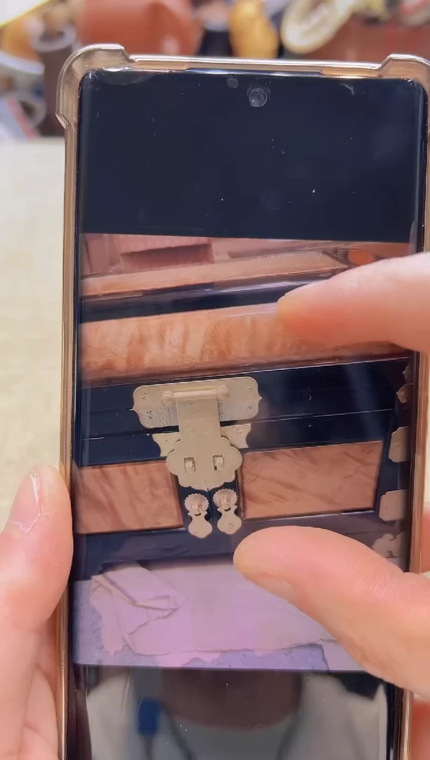 乌木类书架一**云921紫光檀+金丝楠首饰盒 库存瑕疵