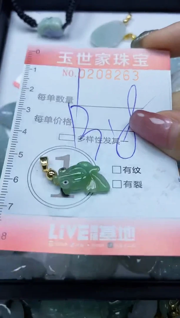 【闪购商品】翡翠颈饰未镶嵌闪购0208263