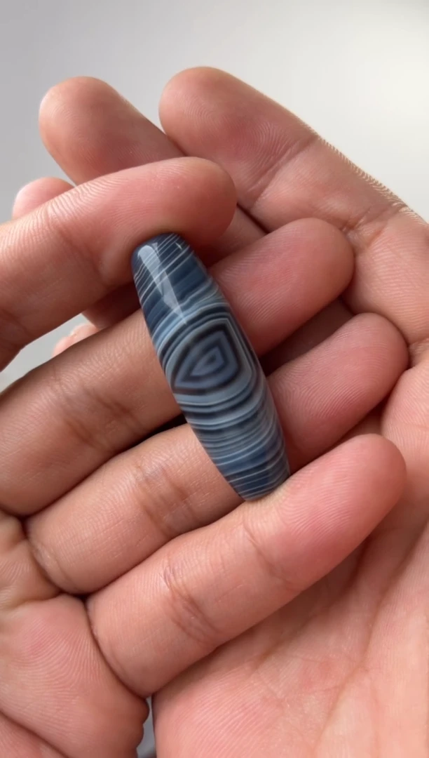 未镶嵌项链玛瑙/玉髓噶玛珠宝