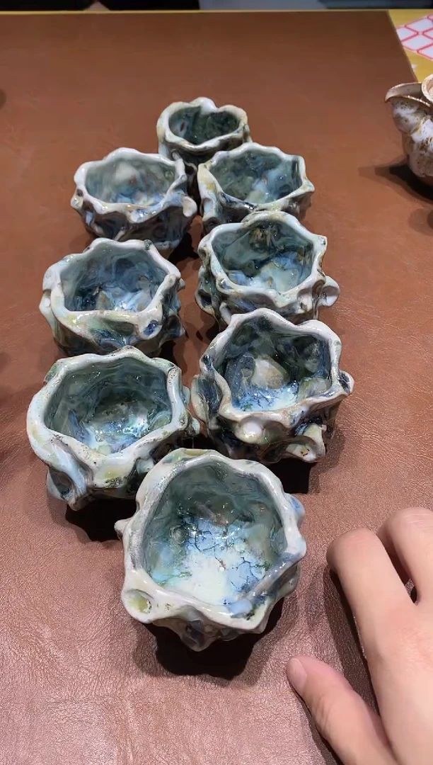 侘寂柴烧茶器专拍链接835 杨树老师杯子