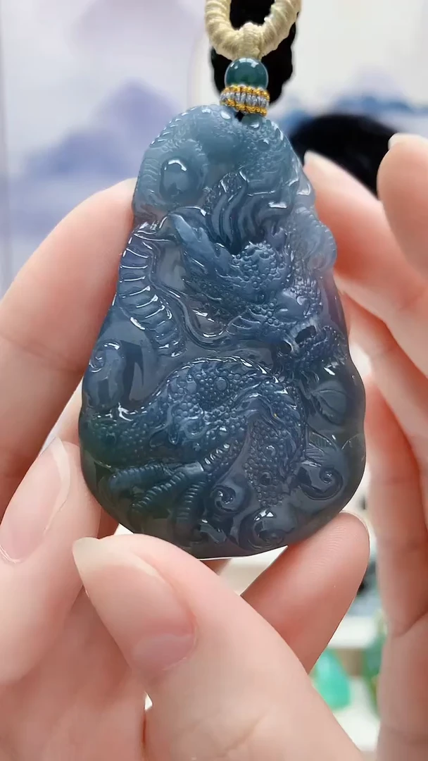 未镶嵌定制翡翠5028ry-毛货挂件141