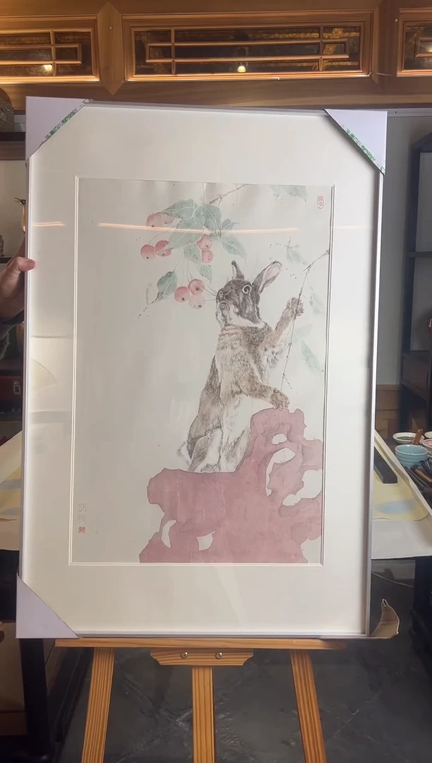国画邹训精-2.5平尺-国画作品-GGyz