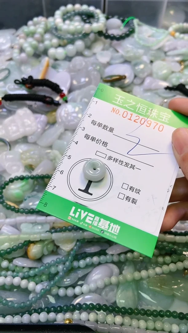 翡翠未镶嵌颈饰闪购0120970