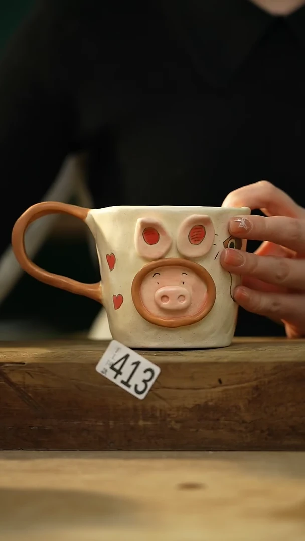 【闪购商品】瓷片新品！喵喵设计师款卡通系列！！！