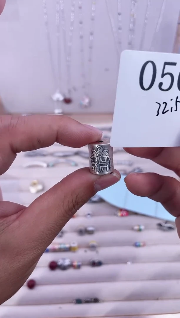 无足银钫*纯银配件056