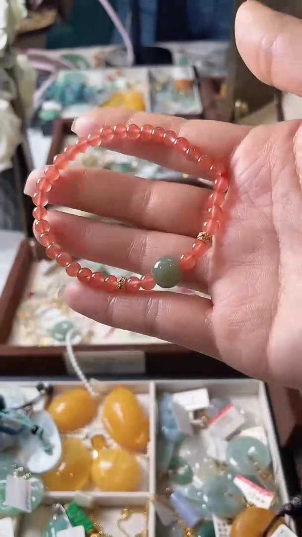 【闪购商品】南红玛瑙手链合金手串