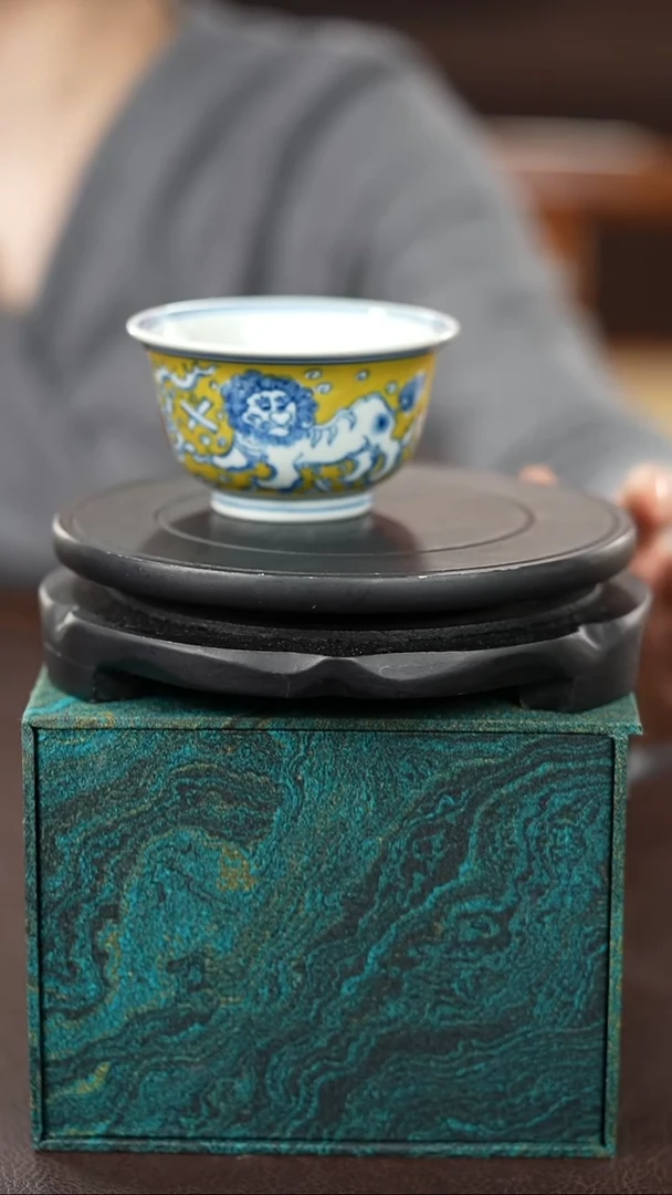 摆件瓷光明非遗书研QHF018