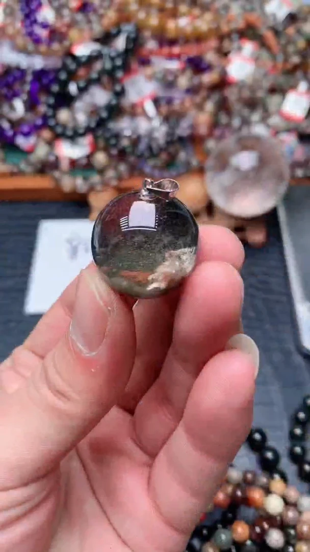 【闪购商品】水晶吊坠(赠链)合金34