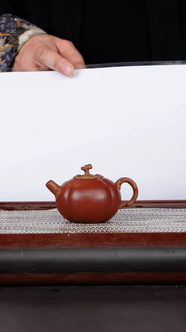 【闪购商品】紫砂茶壶柿柿如意段泥