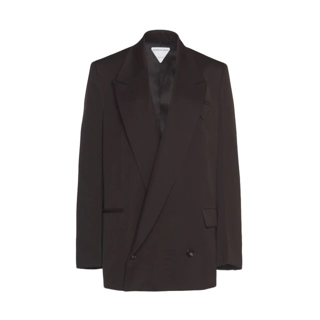 未使用 BOTTEGA VENETA/葆蝶家 黑色西装长袖外套/34