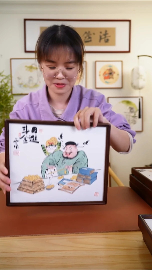 横款鹿鸣现代美术馆-仲维利老师作品