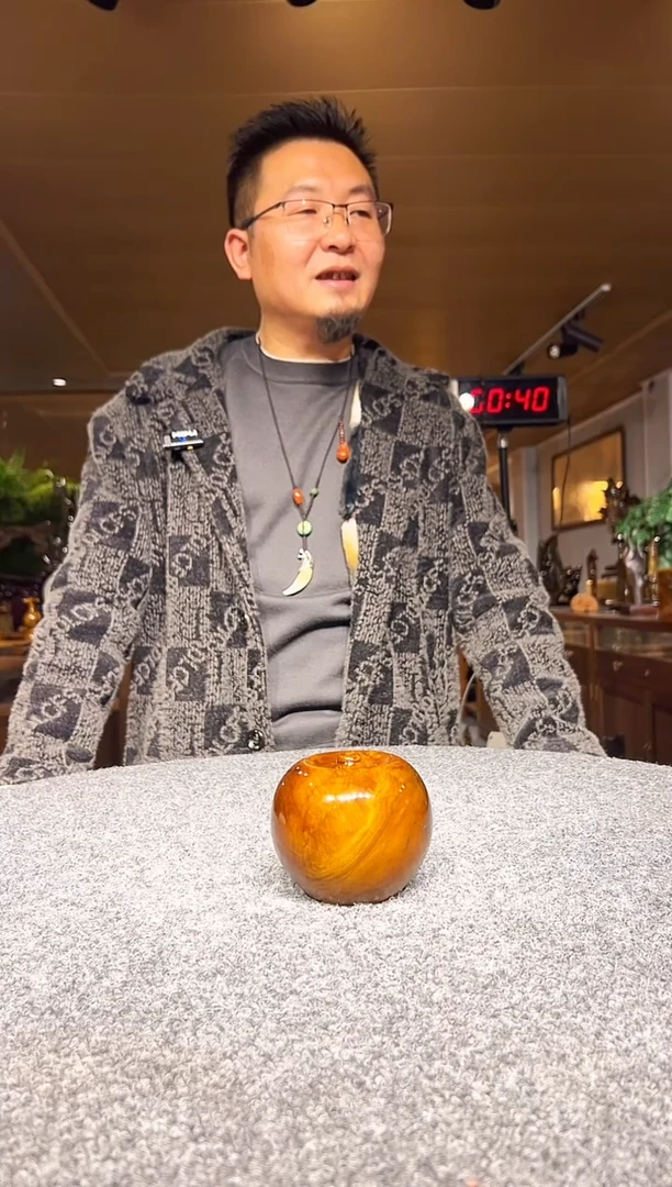 金丝楠木雕款存*金丝楠木摆件