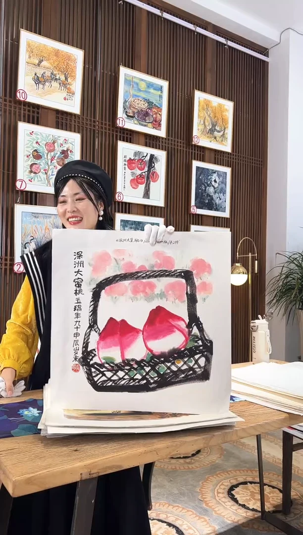 版画耿玉琨名章限量版画S