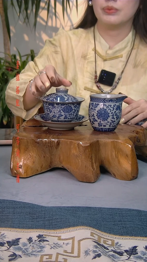 简装家用款2件套 白瓷陶瓷茶具