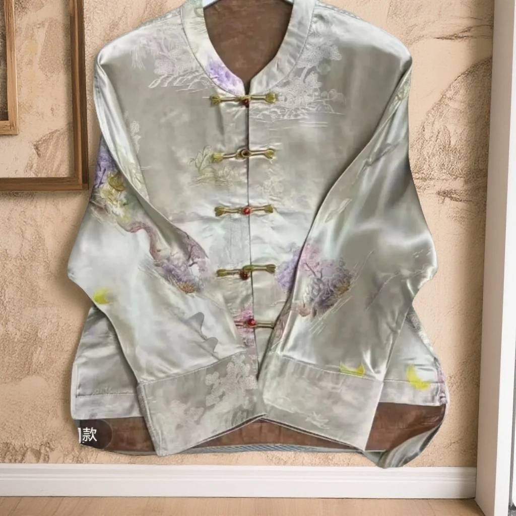 120【王公子专属】新中式重磅双面穿时尚百搭春秋外套