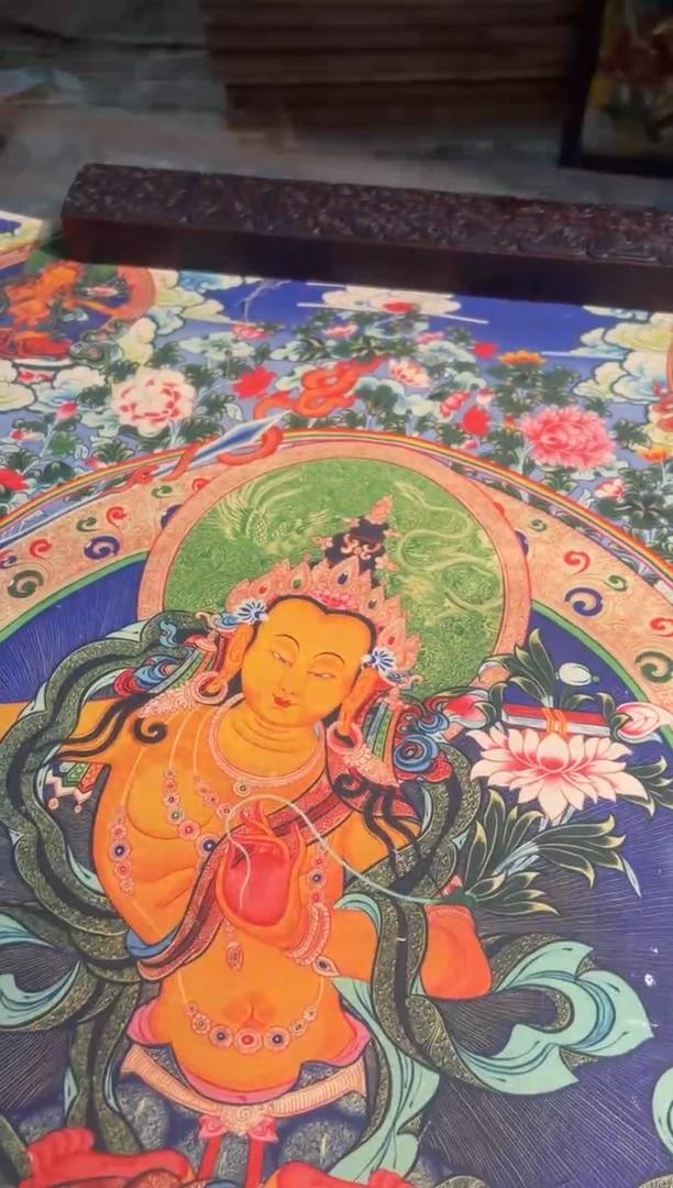 卷轴画卷轴画奥奥的唐卡16