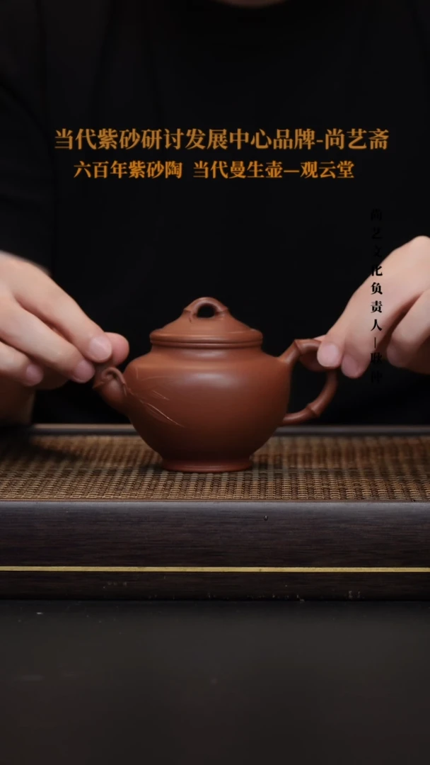 茶壶紫砂宜兴紫砂 紫砂 竹报平安
