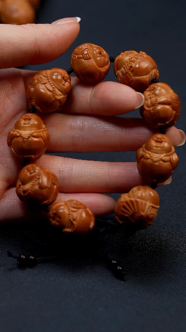 【闪购商品】橄榄核手串鬼才弥勒