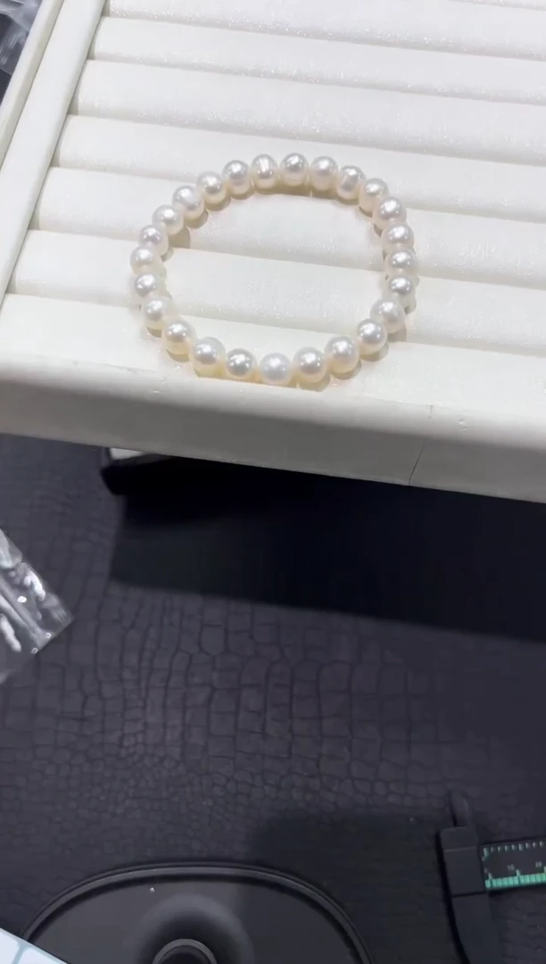 淡水珍珠手串未镶嵌43d多样性发其一【1条】默认微瑕