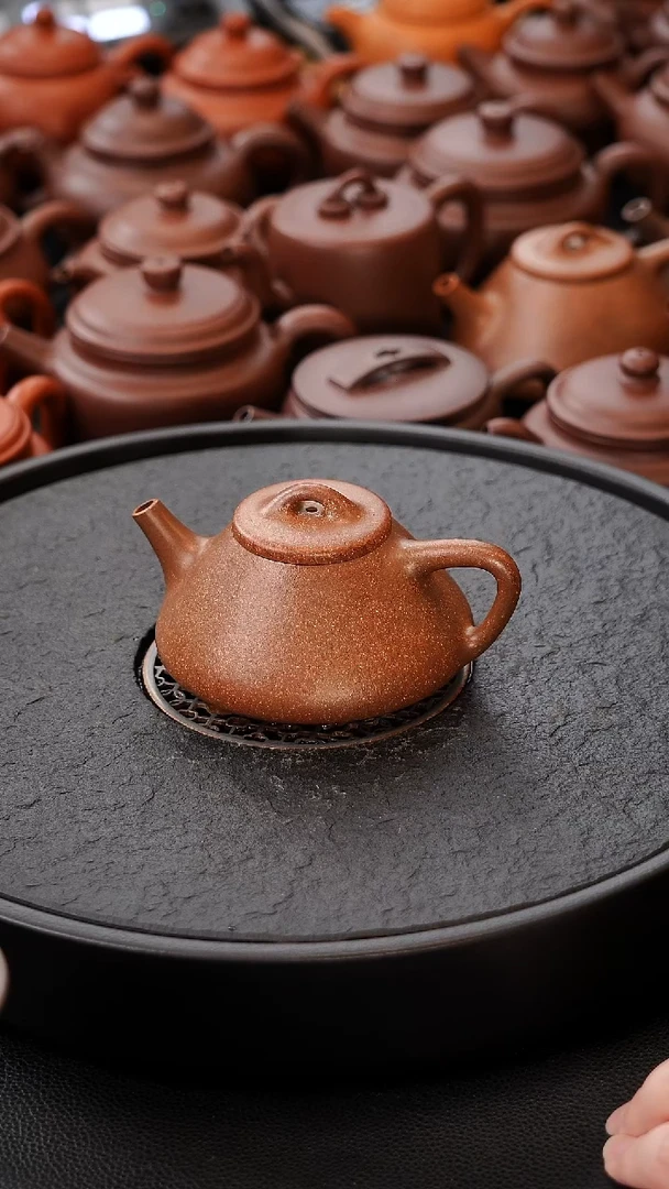 茶壶紫砂淡***?预售价撒顶青段子冶退火烧 170cc