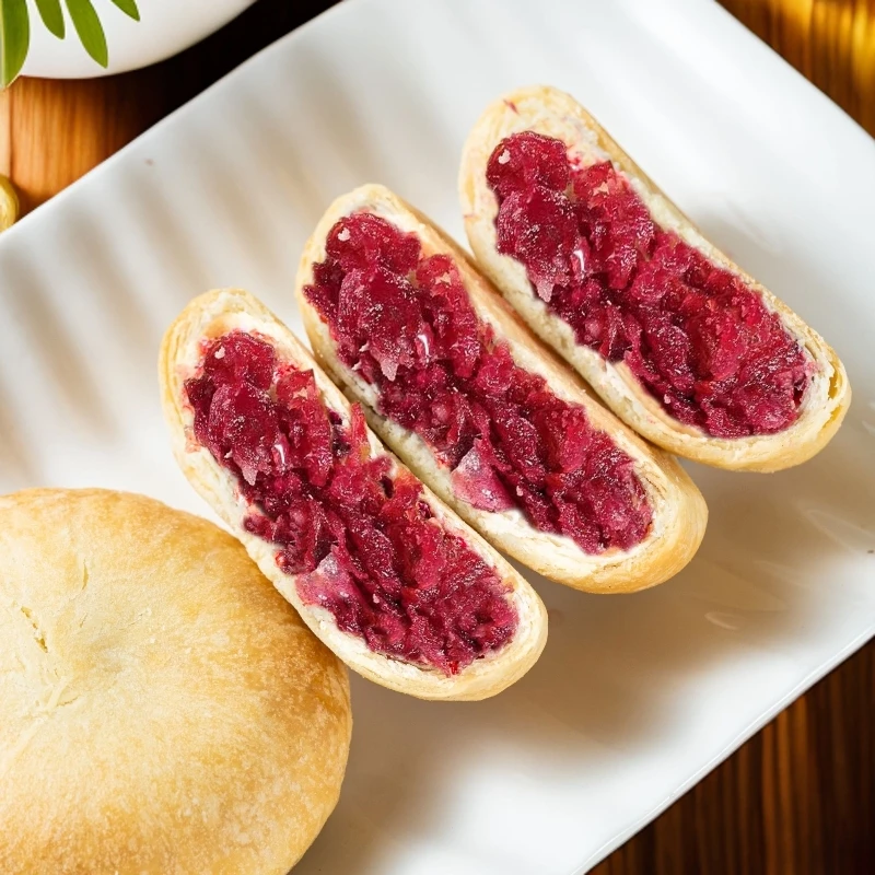 【9,9十五枚】云南特产正宗现烤经典玫瑰鲜花饼早餐休闲零食小吃z