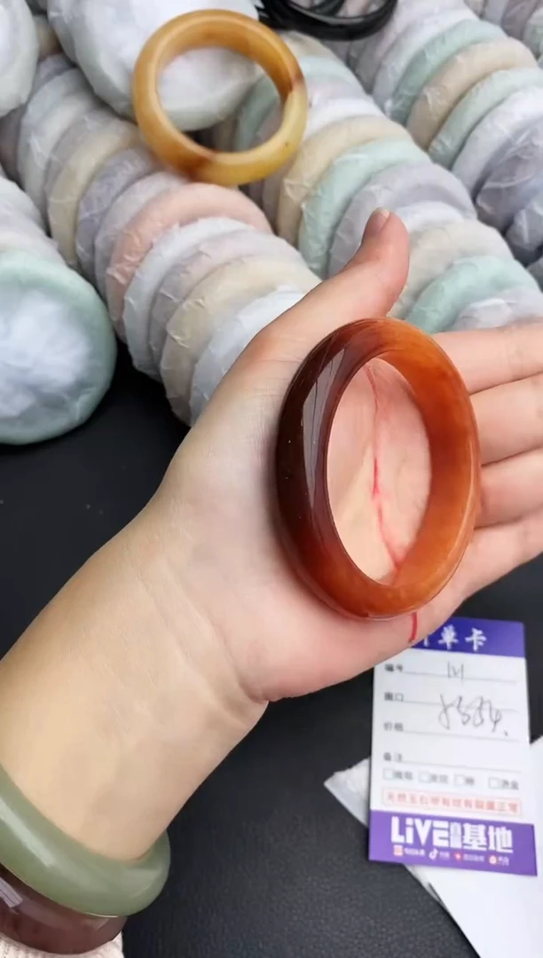 未镶嵌手镯石英质玉121+53/54