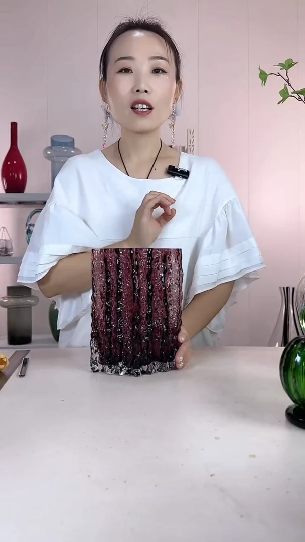 有机玻璃7.13中午紫色正品原版冰川高度21CM