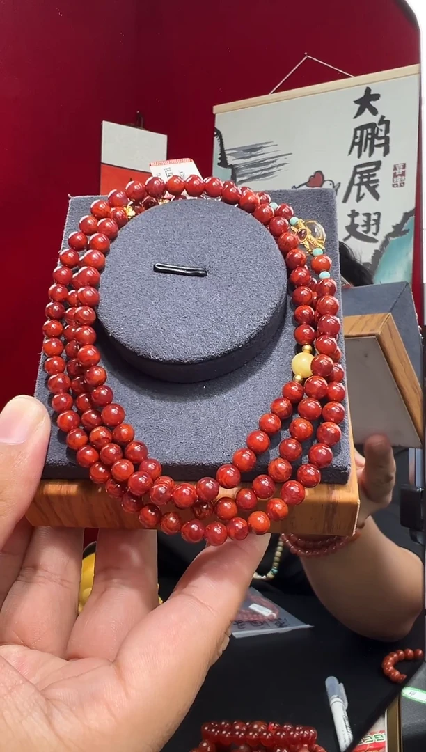 未镶嵌手链南红玛瑙瓦西南红5.5+/jxy70001一物一拍