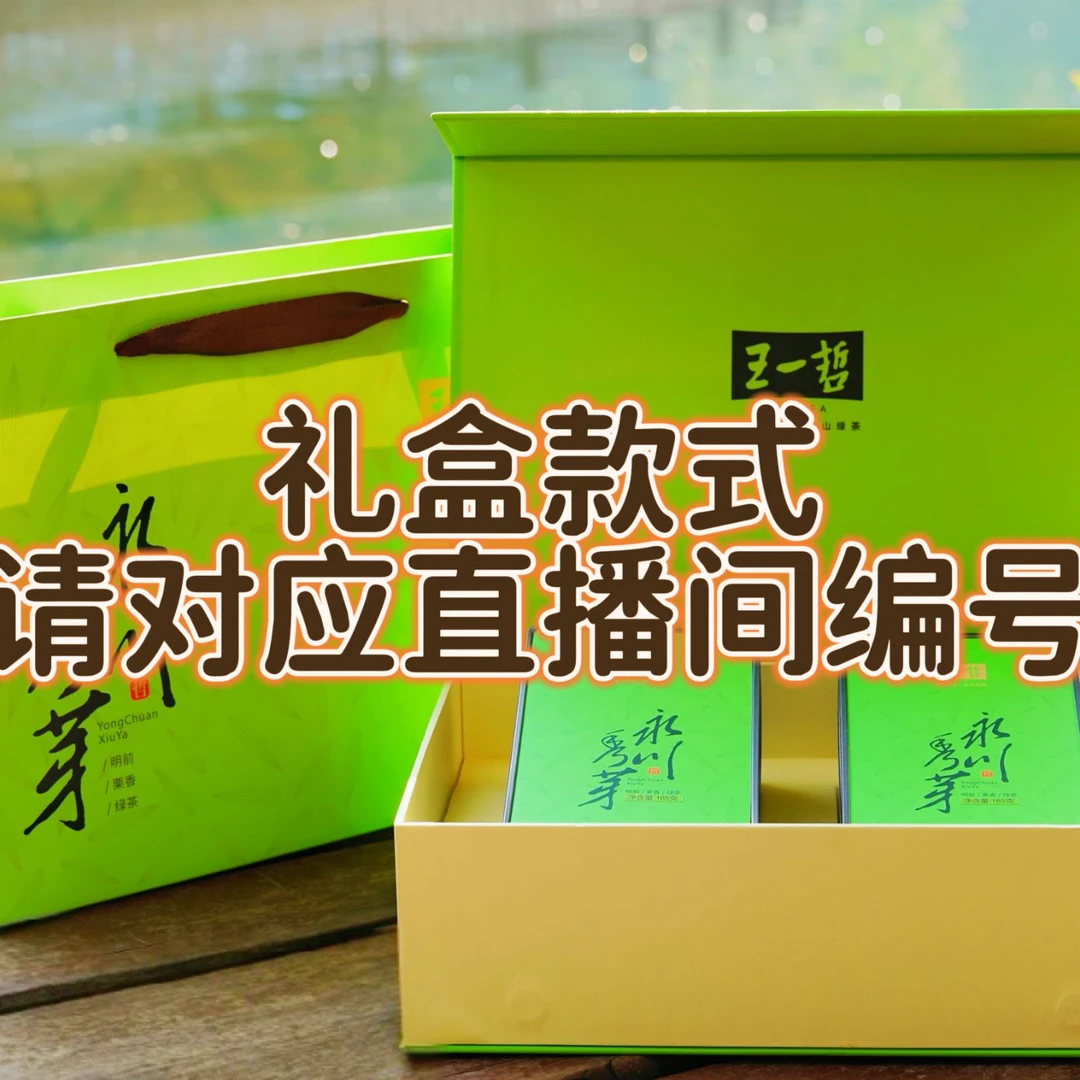 一哲一哲永川秀芽重庆特产明前茶茶山竹海高山茶礼盒