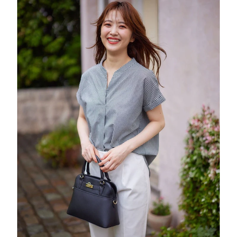 【DD外贸】 夏季新款 A 舒适V领透气百搭通勤衬衫上衣