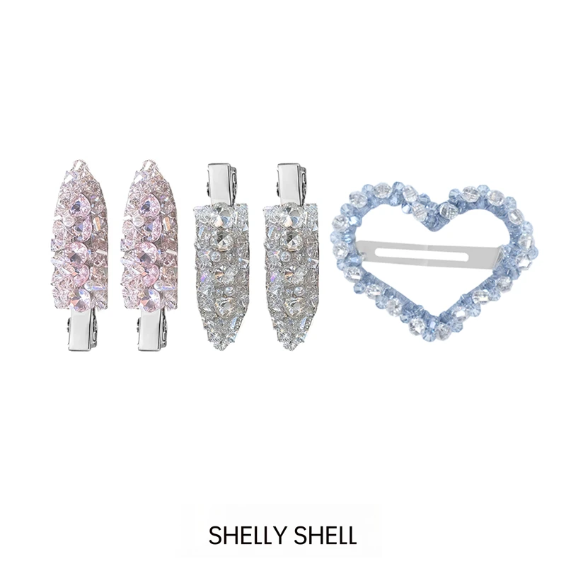 Shelly Shell心心奶泡发夹 小众设计百搭