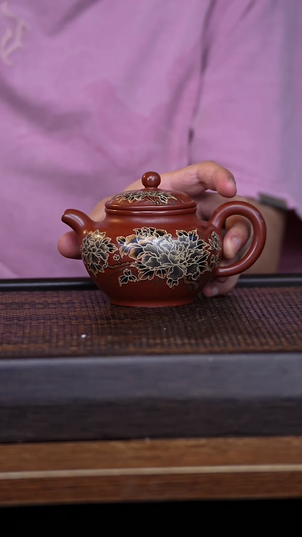 茶壶紫砂宜兴手工原矿紫砂壶001